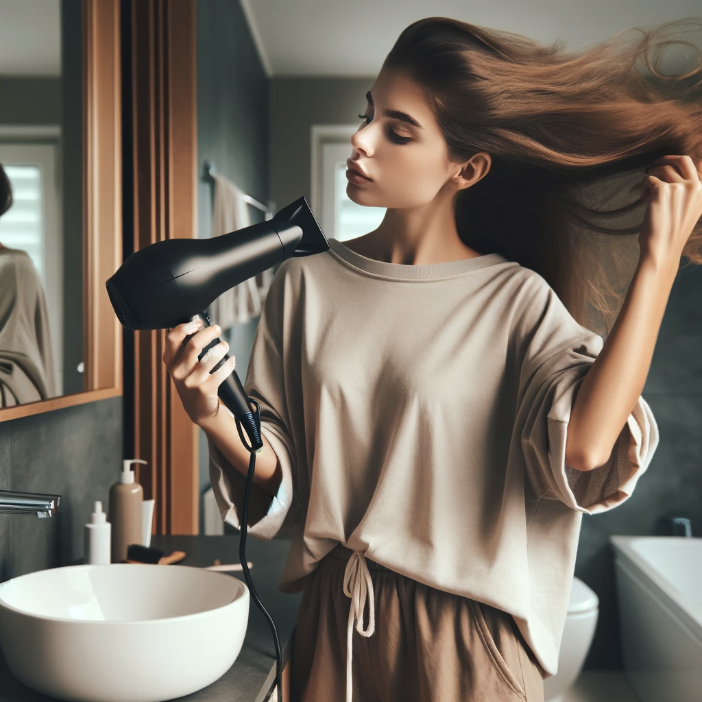 cheveux abîmés par la chaleur