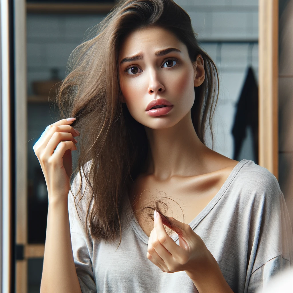 Quelle quantité de cheveux est-il normal de perdre sous la douche ?