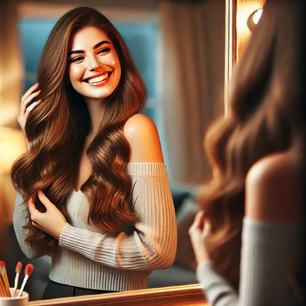 comment avoir des cheveux épais