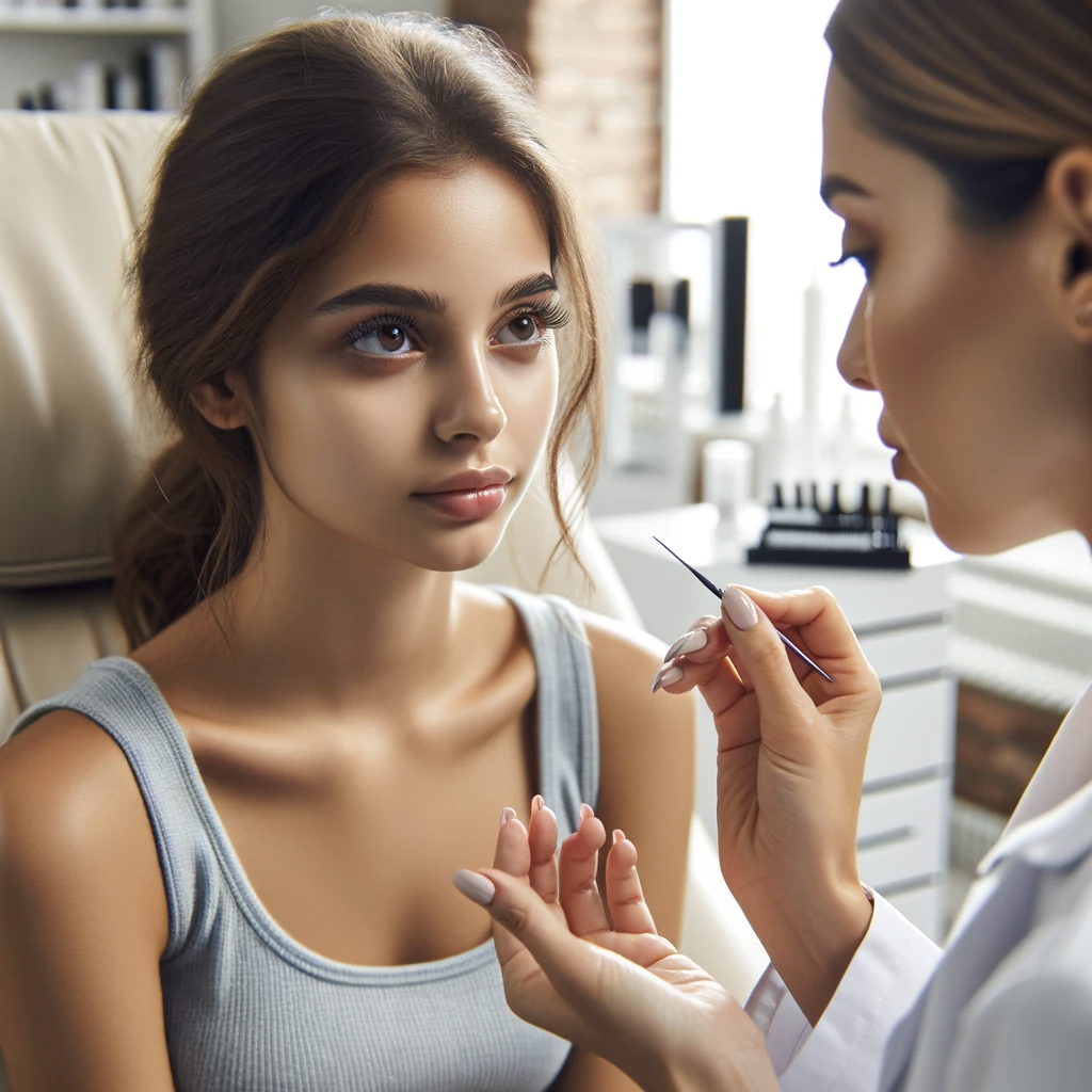 cils cassés et abîmés