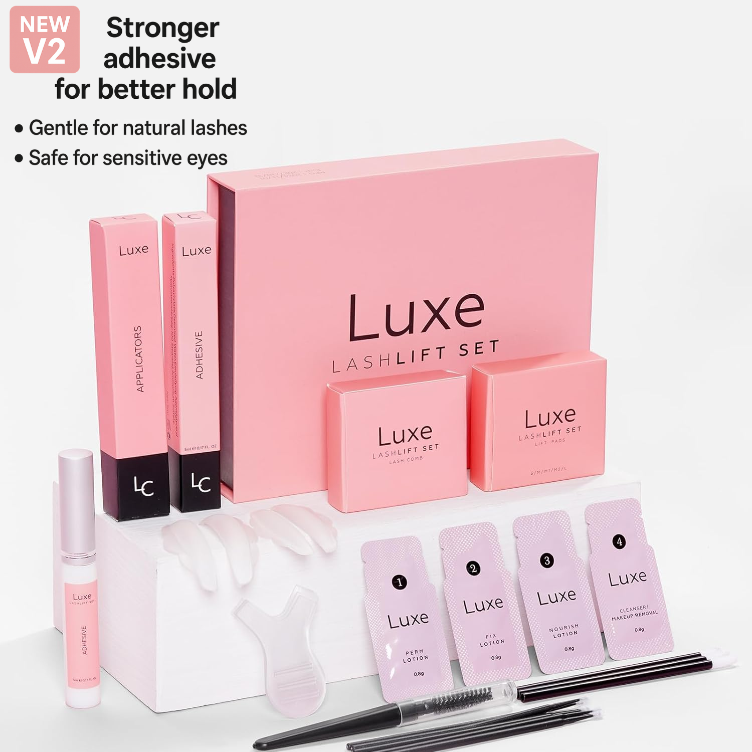 Kit Rehaussement de Cils Luxe (1 ACHETÉ = 1 OFFERT)