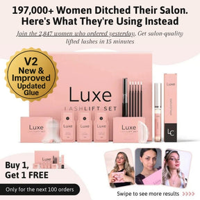 Kit Rehaussement de Cils Luxe (1 ACHETÉ = 1 OFFERT)