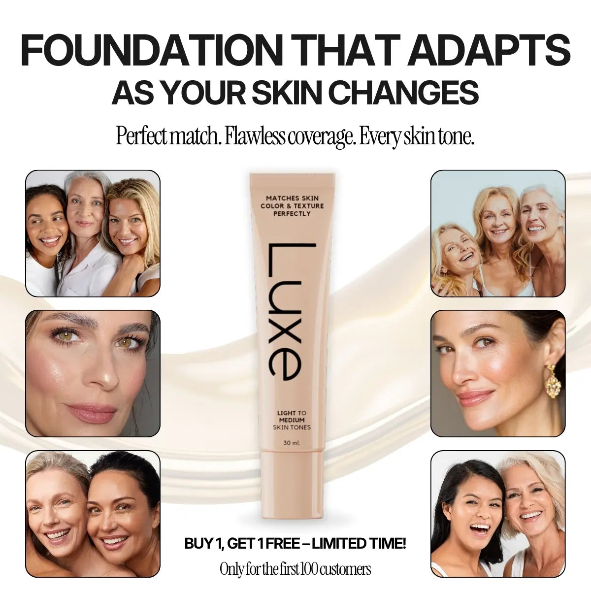 Luxe - Fond de Teint Adaptatif