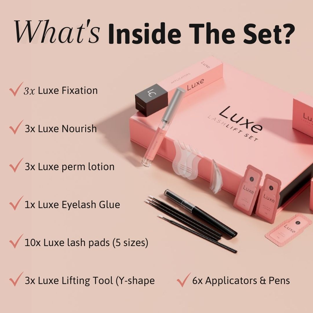 Kit Rehaussement de Cils Luxe (1 ACHETÉ = 1 OFFERT)