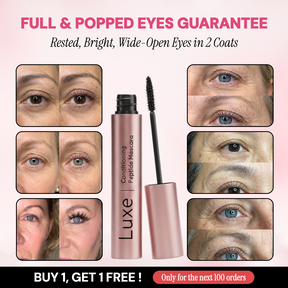 Mascara Soin Waterproof aux Peptides Luxe