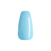 poudre dip pour ongles bleu layette