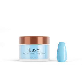 poudre de trempage pour ongles bleu ciel