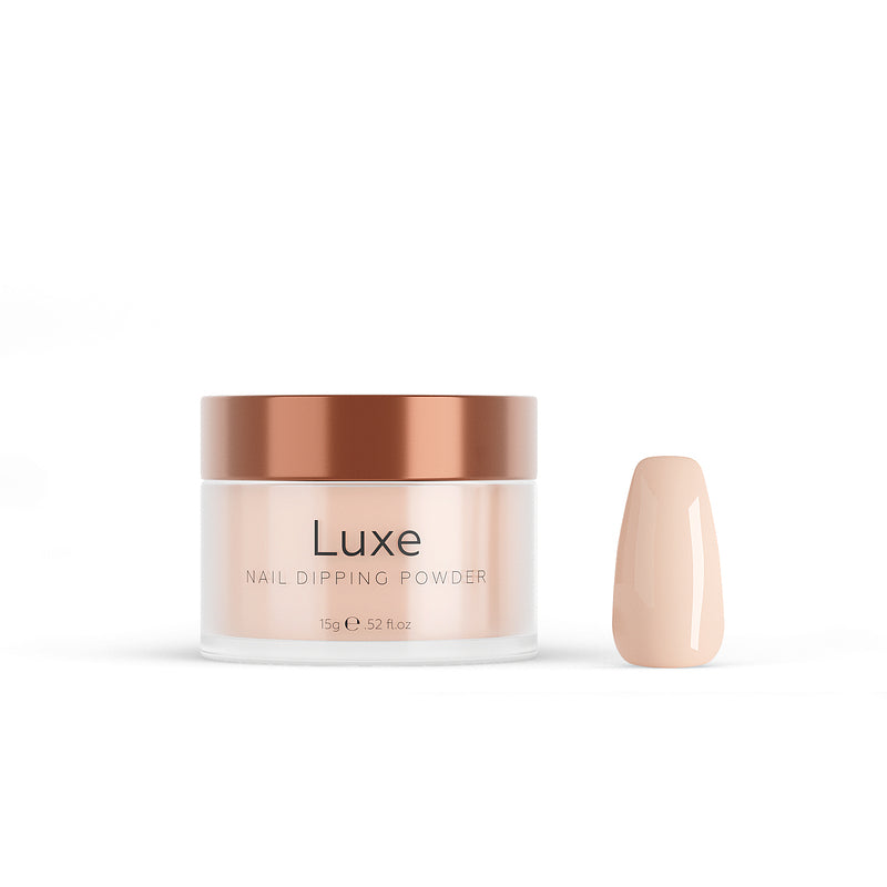 poudre dip pour ongles pêche ensoleillée