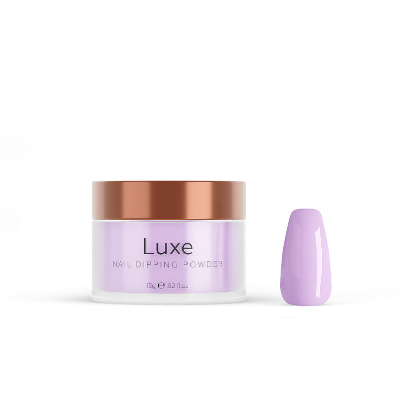 poudre dip pour ongles violette